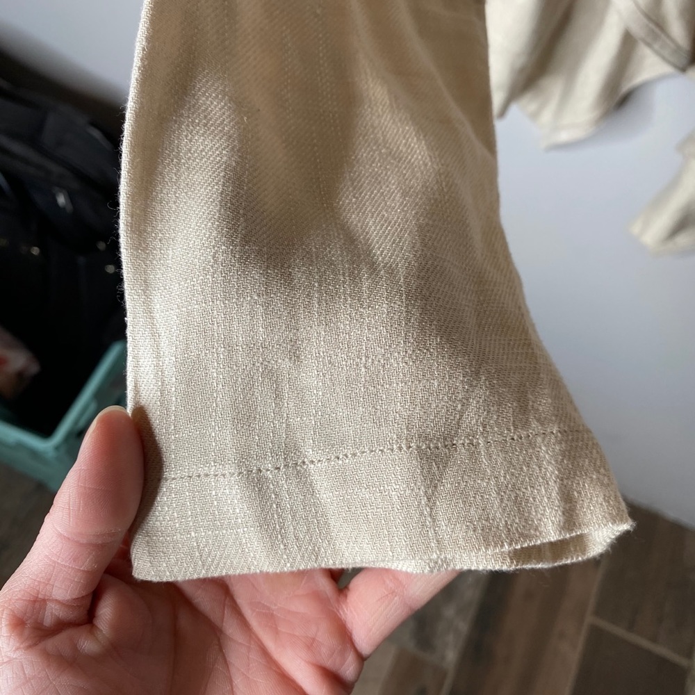 Mystree • Sz M Cream Cardigan - Picture 5 of 6